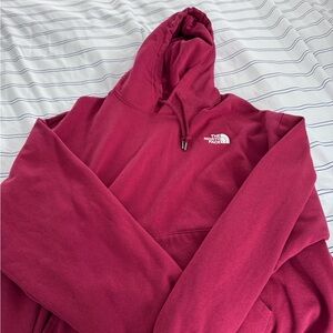 The North Face Men's Burgundy Hoodie Sweater